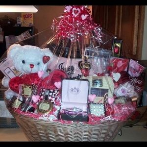 Girly gift basket